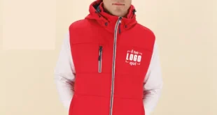 Smanicato Unisex con Cappuccio Regolabile, Antivento e Antiacqua Personalizzato